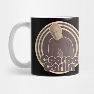 George carlin vintage Mug